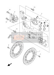 9010510X0700, Boulon,  Avec Rondell, Yamaha, 0